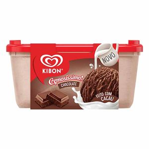 Sorvete Kibon Cremosíssimo Chocolate 1,5L