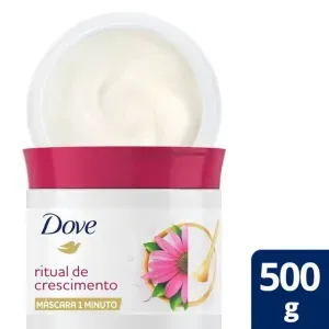 Máscara De Cabelo Dove Ritual de Crescimento Equinácea e Óleo de Ricino 500g