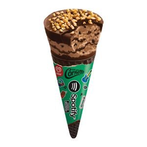 Sorvete Kibon Cornetto Spotify 90ml