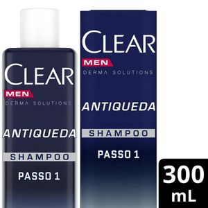 Shampoo Clear Men Antiqueda Derma Solutions 300ml