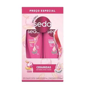 Kit Seda Ceramidas Shampoo 325ml + Condicionador 325ml