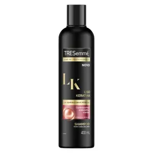 Shampoo Tresemmé 400ml Liso Sedoso/Liso Keratina