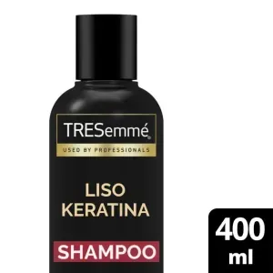 Shampoo Tresemmé 400ml Liso Sedoso/Liso Keratina