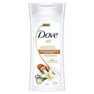 Loção Hidratante Dove Nutrição Manteiga de Karité e Baunilha 200ml