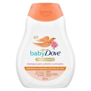 Shampoo Infantil Baby Dove Hidratação Enriquecida Cabelos Cacheados 200ml