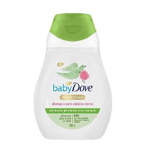 Shampoo Baby Dove Hidratação Enriquecida Cabelos Claros 200ml