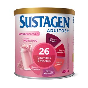 Sustagen Adulto Sabor Morango 400G