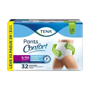 Roupa Íntima Tena Pants Confort G/EG Leve 32 Pague 29