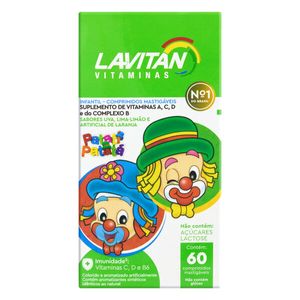 Lavitan Kids 60 Comprimidos Mastigáveis Cimed