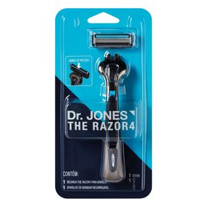 Aparador de Barba The Razor4 1 Unidade 4 Lâminas Dr  Jones