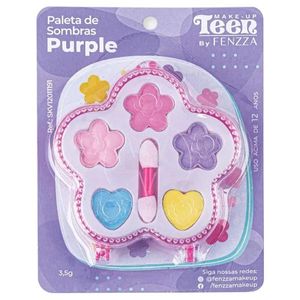 Paleta de Sombras Fenzza Make Up Teen Purple