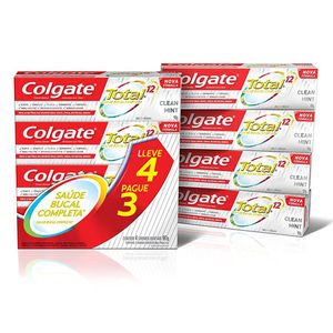 Creme Dental Colgate Total 12 Clean Mint Preço Especial 90g