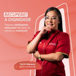 Esmalte Coral Risqué ManiCores Recuperei a Dignidade Cremoso 8ml