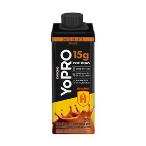 Shake Proteico YoPro Doce de Leite Havanna 15g Proteína 250ml