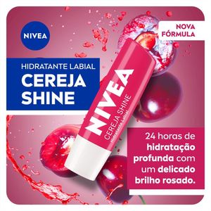 Nivea Hidratante Labial Cereja Shine 4,8 g