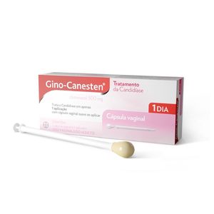 Tratamento da candidíase Gino-Canesten® Cápsula Vaginal Suave ao Aplicar- 1 dia