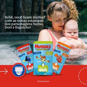 Fralda Huggies Piscina Mar e Piscina G/XG 10 Unidades