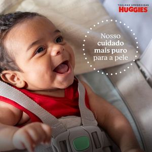 Lenços Umedecidos Huggies Recém-Nascido Sem Fragrância 48Un