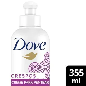 Creme Para Pentear Com Óleo De Coco Dove Texturas Reais 355ml