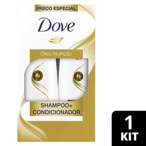 Kit Dove Óleo Nutrição Shampoo 350ml + Condicionador 175ml