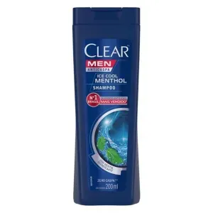 Shampoo Anticaspa Clear Men Ice Cool Menthol 200ml