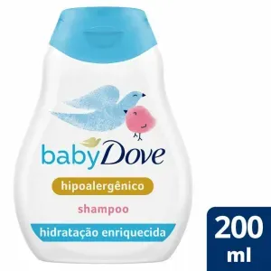 Shampoo Infantil Baby Dove Hidratação Enriquecida 200ml