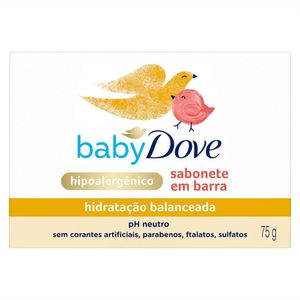 Sabonete em Barra Baby Dove Hidratação Balanceada 75g