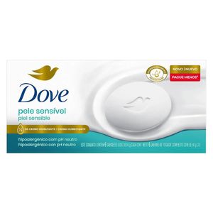 Sabonete Dove Pele Sensível Leve 6 Pague 5 90g