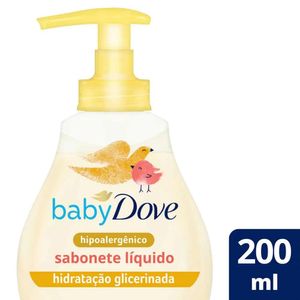 Sabonete Líquido Baby Dove da Cabeça aos Pés Hidratação Glicerinada 200ml