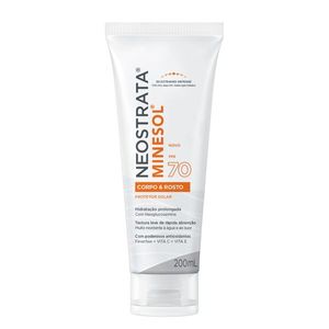 Protetor Solar Neostrata Minesol Corpo e Rosto FPS70 com 200ml