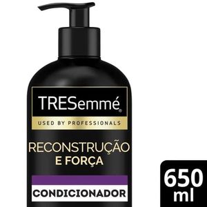 Condicionador Tresemmé 650ml Reconstrução e Força