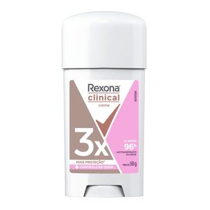 Desodorante Rexona Creme Clinical Classic 96H 58g