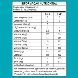 Nouve Biotin Mantecorp 30 Cápsulas Novo