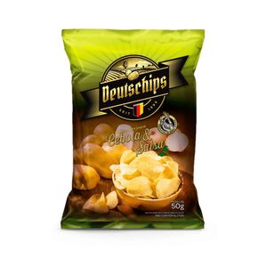 Salgadinho Deutschips Ondulado Cebola E Salsa 50g