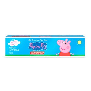 Gel Dental Infantil Dentalclean Peppa 50g