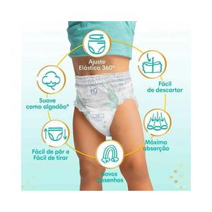 Fralda Pampers Pants Premium Care M 124 Unidades