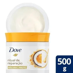 Máscara De Cabelo Dove Ritual de Reparação Óleo de Coco e Cúrcuma 500g