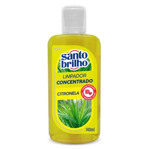 Limpador Concentrado Citronela 140ml Santo Brilho