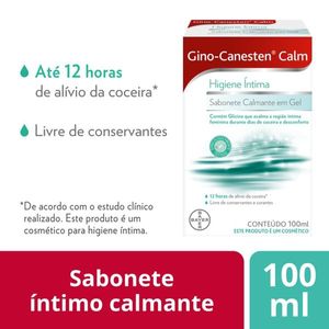 Gino-Canesten Calm Sabonete Íntimo em Gel para Coceira Vaginal 100ml