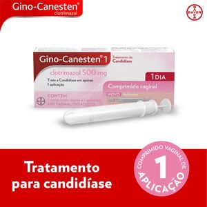 Tratamento da candidíase Gino-Canesten® Comprimido Vaginal - 1 dia