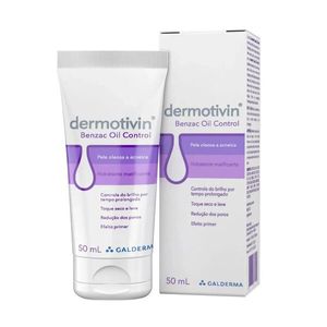 Dermotivin Benzac Oil Control Hidratante Matificante 50ml Galderma