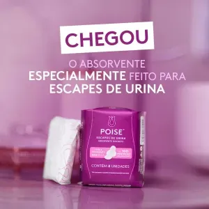 Aborvente Poise Discreto Escapes de Urina 8 Unidades