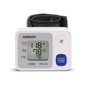 Monitor de Pressão Arterial De Pulso Omron HEM-6124