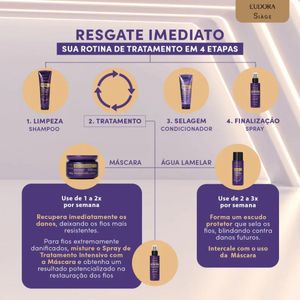 Leave-in Eudora Siàge 100ml Resgate Imediato