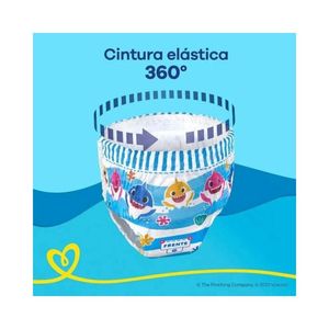 Fralda Pampers Splashers Baby Shark Praia e Piscina G 11 unidades