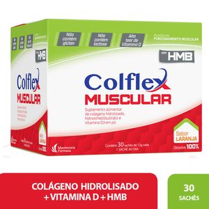 Colflex Muscular Laranja 30 Sachês Mantecorp