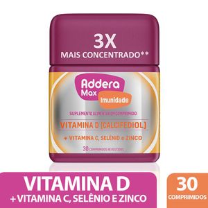 Addera Max Imunidade 30 Comprimido Revestido Hypermarcas