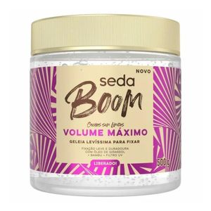 Creme Capilar Seda 500g Geleia Boom Volume Máximo