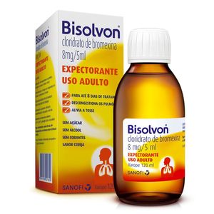 Bisolvon Xarope Expectorante Cloridrato de Bromexina 8mg/5ml Adulto 120ml