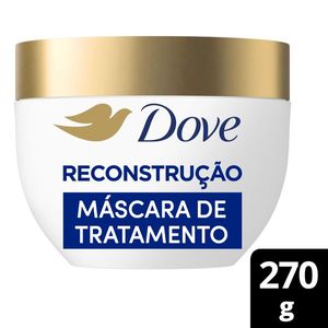 Máscara De Cabelo Dove 10 em 1 Reconstrução 270g